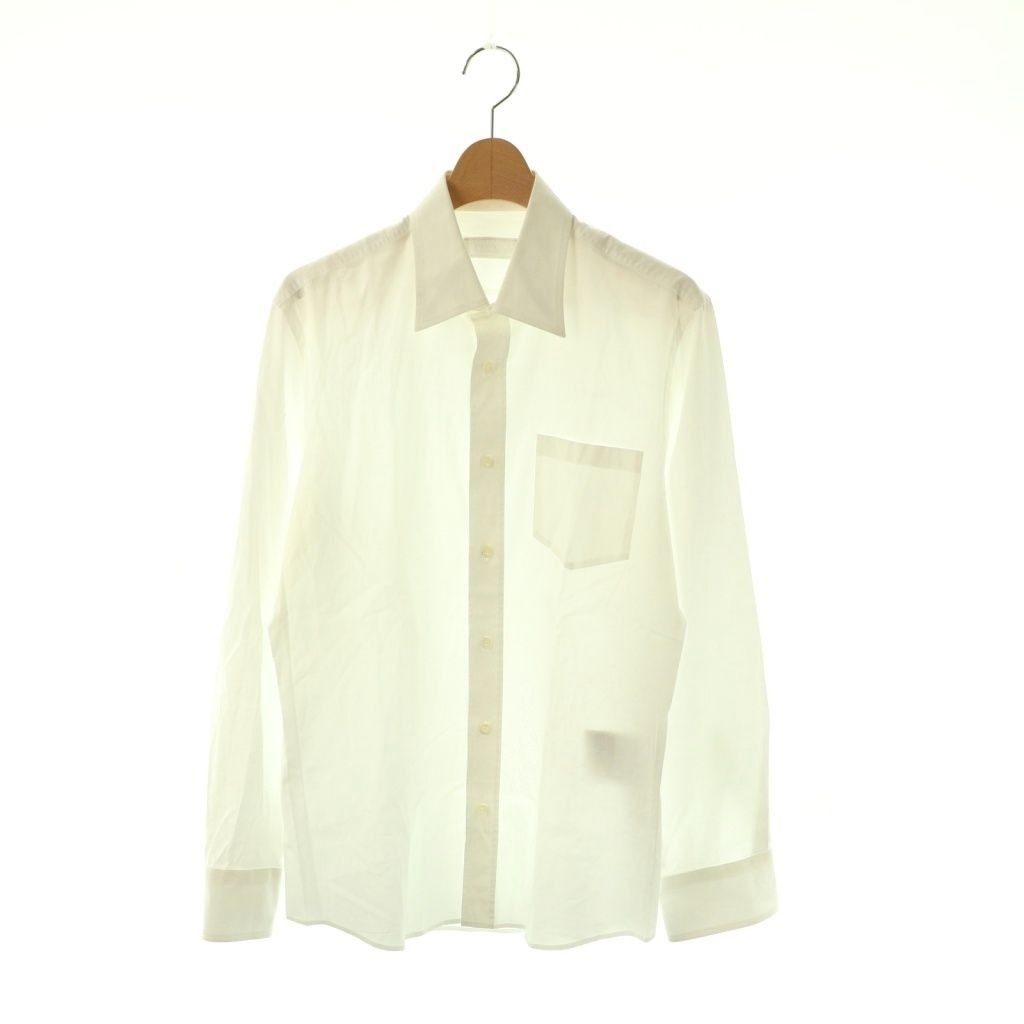 Prada Dress Shirt 39 15.5 White SS