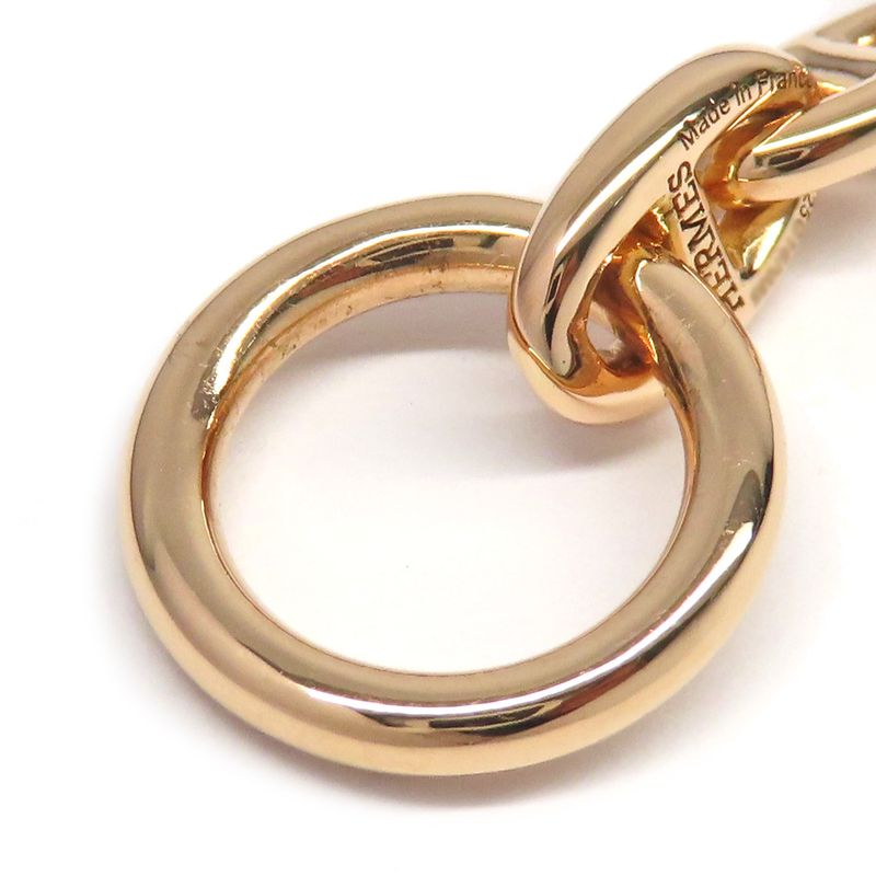 Hermes Bracelet Chaine D'ancre T PM 26 Frames 750pg Pink Gold 26 Links