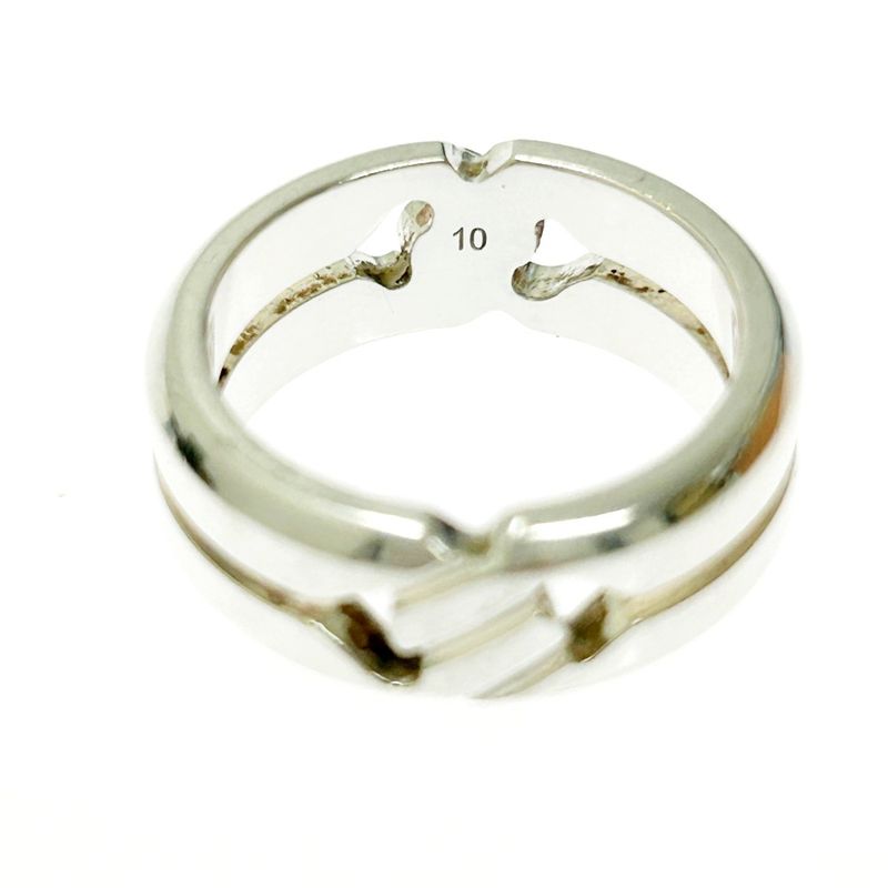 Gucci Silver Knot Infinity Ring 6.3g 925 Engraved 364367 Ring