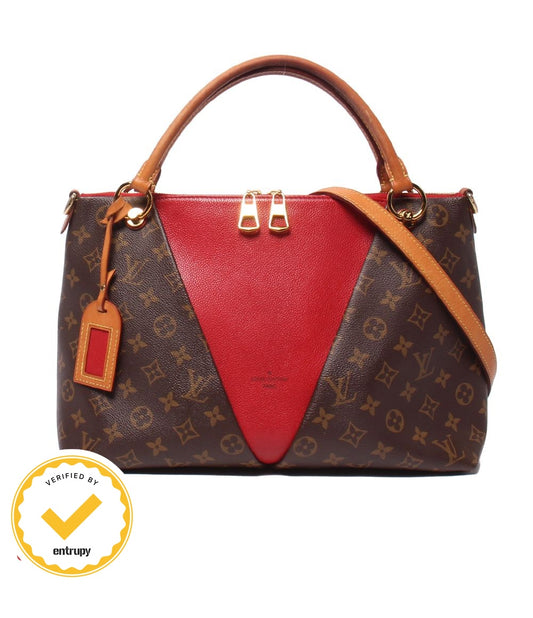 Louis Vuitton 2-Way Shoulder Bag Crossbody Tote MM Monogram
