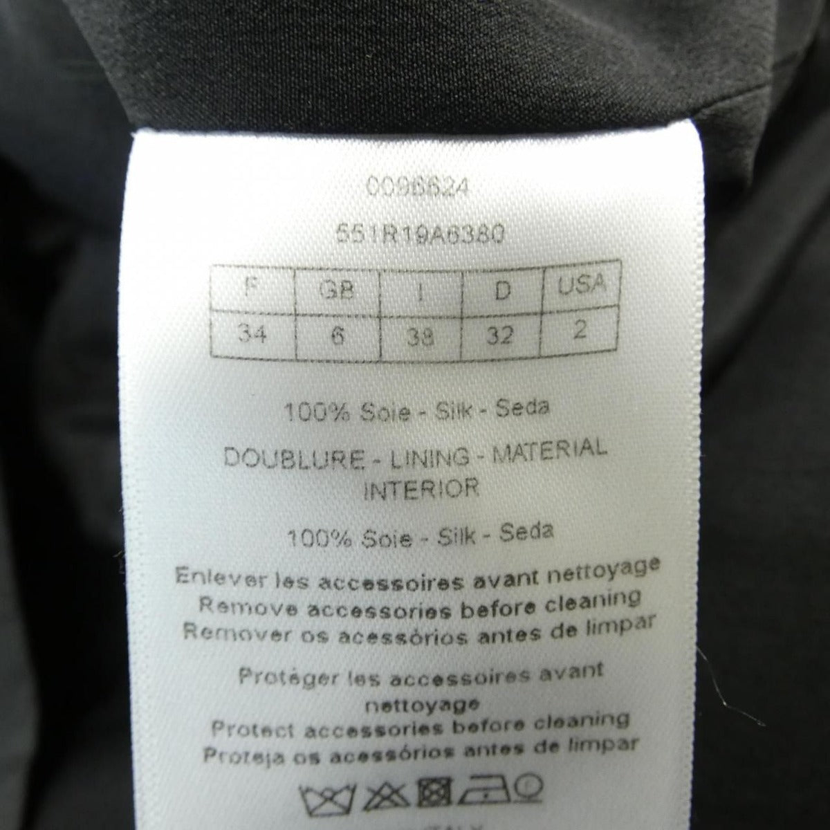 Christian Dior Tribales 551 R19 A6380 Dress — view 3