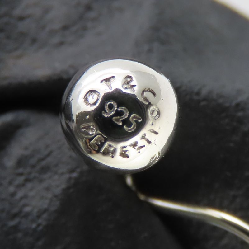 Tiffany & Co Earrings Tia Dos Rop Silver 925 Approx 3.7g Silver Hook Earrings