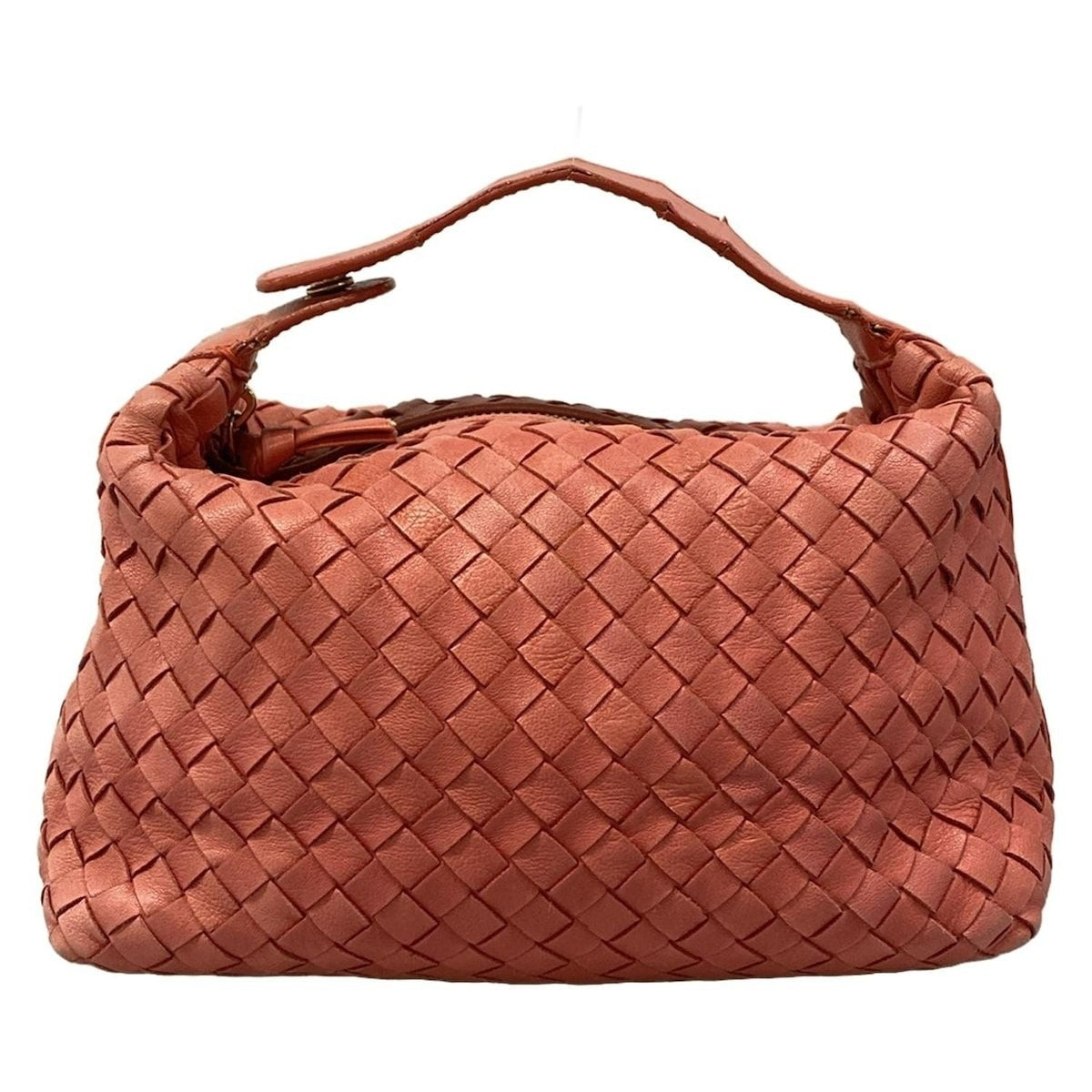 Bottega Veneta Handbag Intrecciato Pink Leather