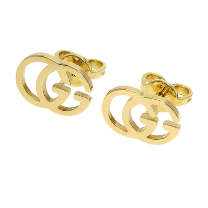 Gucci GG Running Stud Earrings 18k Yellow Gold
