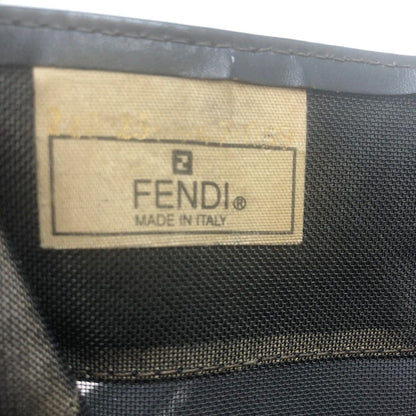 Fendi Handbag Thistle Mesh Tote Black — view 10