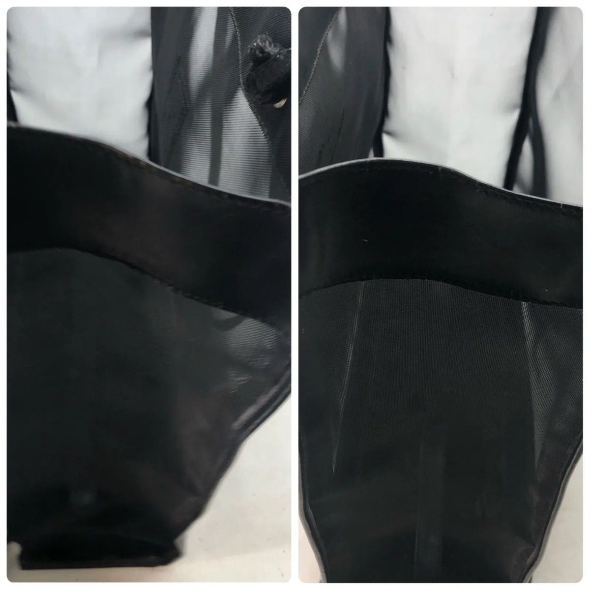 Fendi Handbag Thistle Mesh Tote Black — view 5