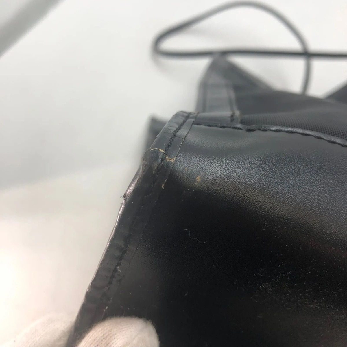 Fendi Handbag Thistle Mesh Tote Black — view 9