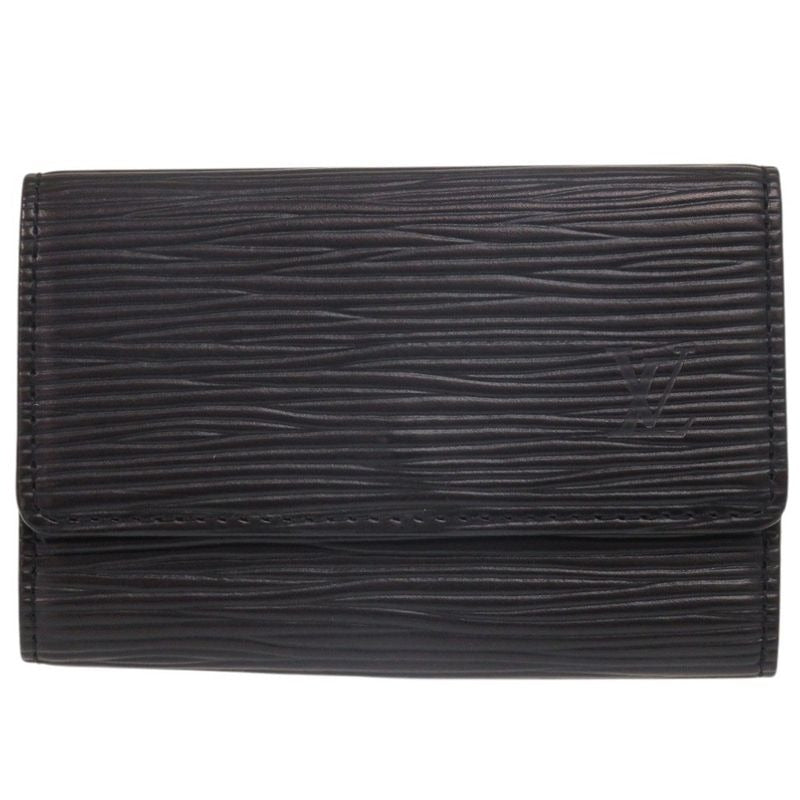 Louis Vuitton Multicles 6 Epi Leather Black 6-rib Key Case