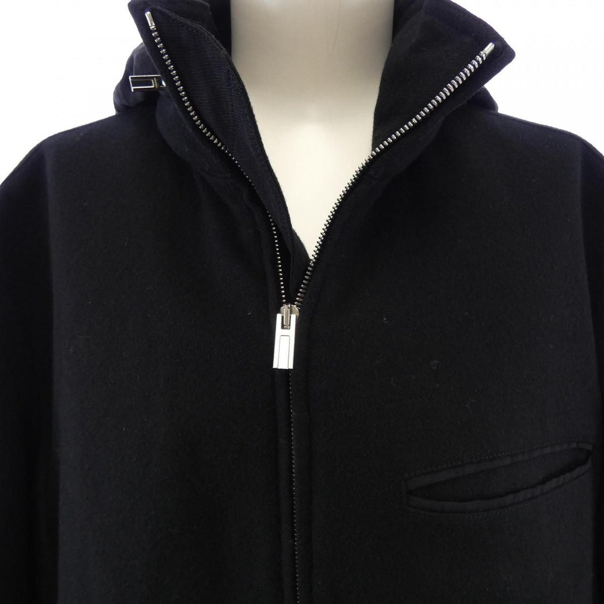 Hermes Coat Black 52 — view 5