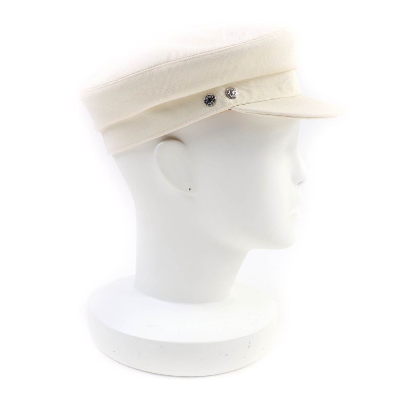 Hermes Vauban 100% Cotton Serie Hardware Attached Casket Ivory 58 Storage With