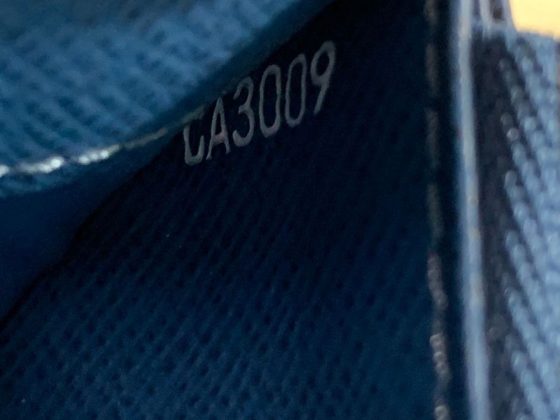 2543 Louis Vuitton Long Wallet Portefeuille Antholite Monogram Petrol Blue