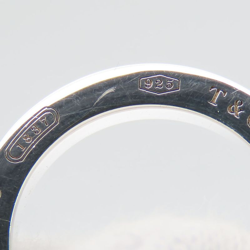 Tiffany & Co Necklace 1837 Circle 925 Silver Approx 3.8g Silver Accessory