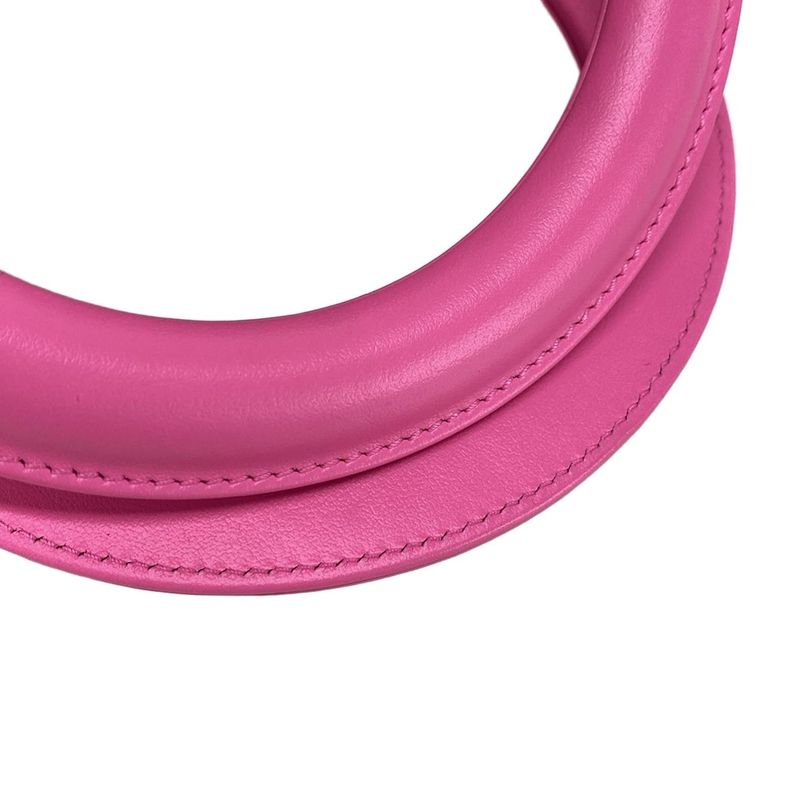 Dior/christian Dior Handbag Lady Dior Medium Bag Beige And Pink And White