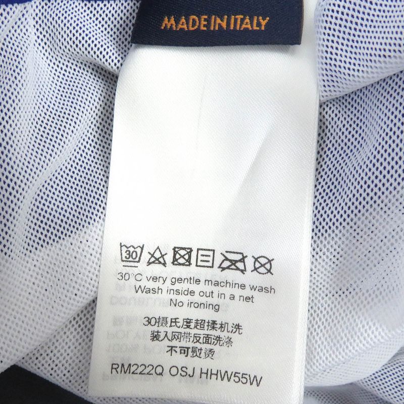 Louis Vuitton 22AW 1a5d5u 3D Pocket Monogram Boardshorts Swim Shorts Navy M