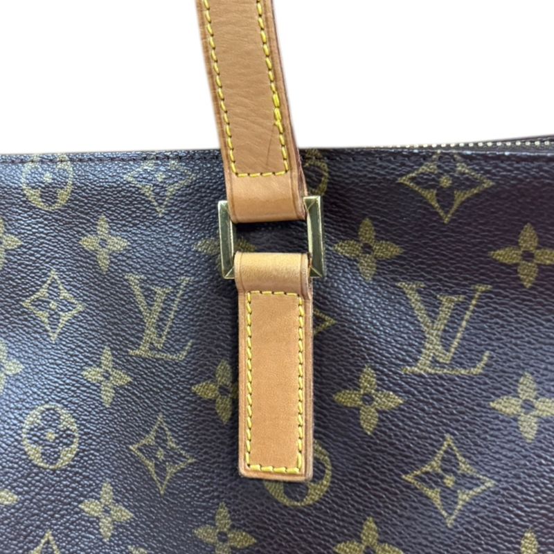 Louis Vuitton Cabas Mezzo Monogram Tote Bag Monogram Canvas M51151 Brown Women