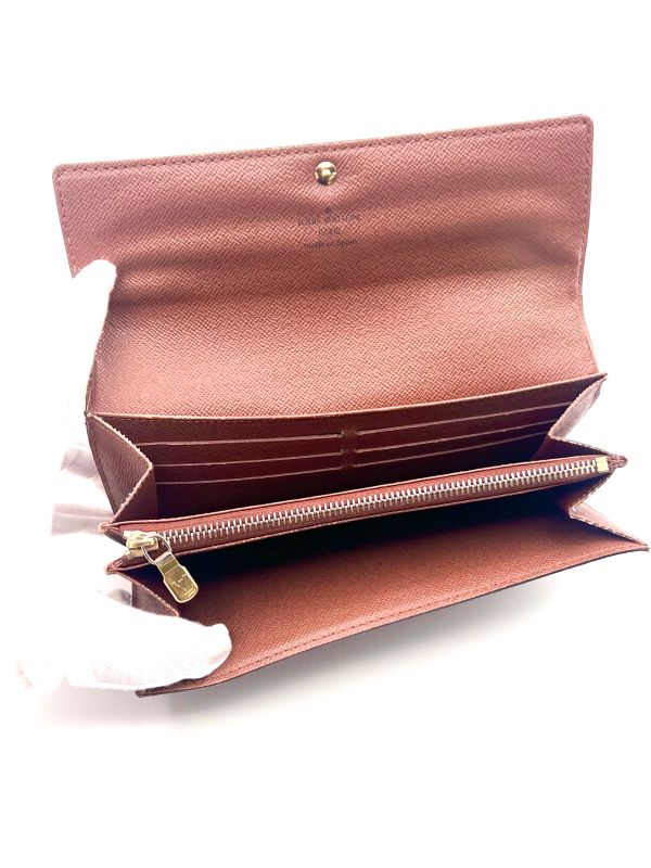 Louis Vuitton Long Wallet Portefeuille Sarah Folded Wallet M61734 05bs233