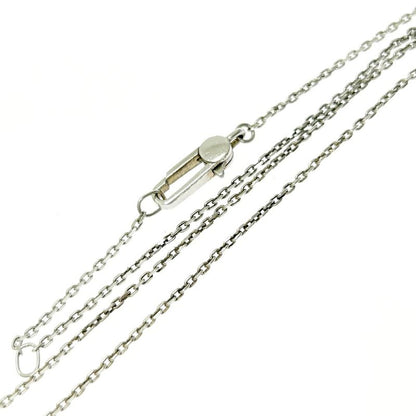 Gucci Silver Logo Heart Necklace 8.0g 925 Engraved 407544 Necklace