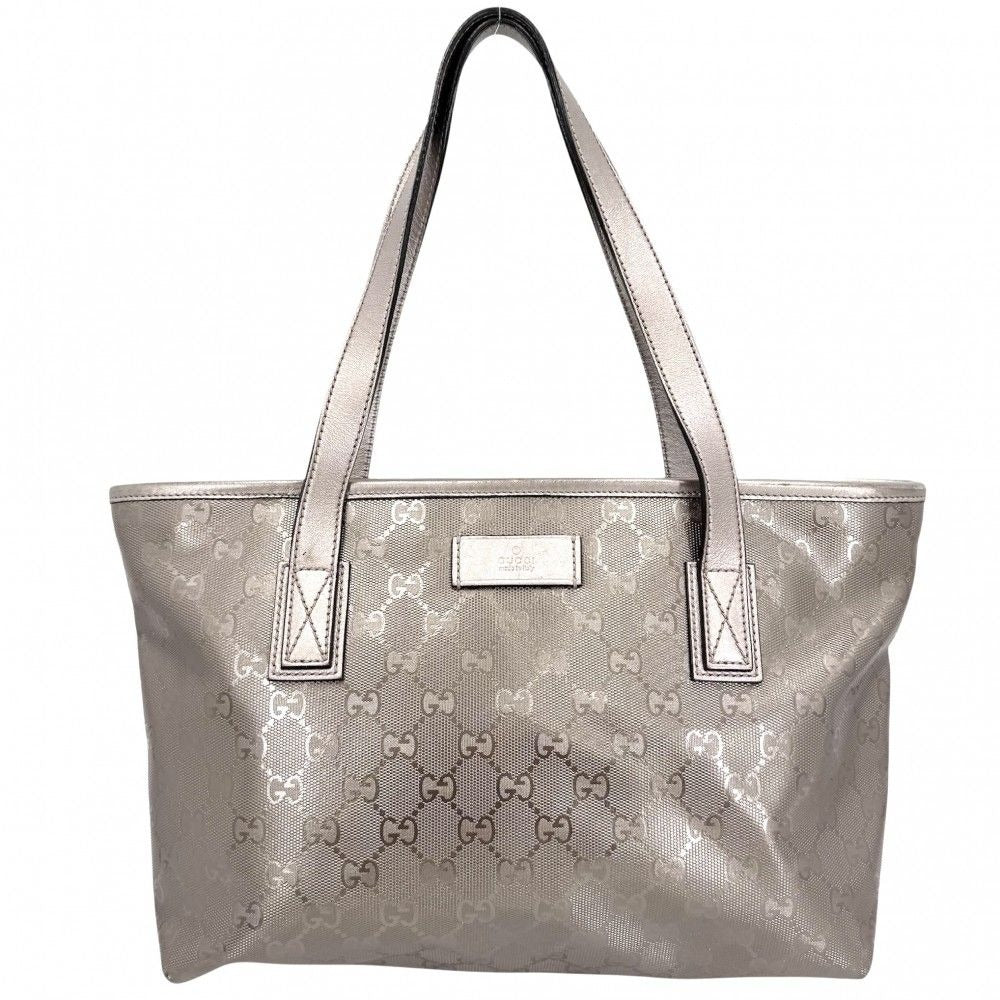 Gucci Tote GG Supreme Handbag All Over Pattern