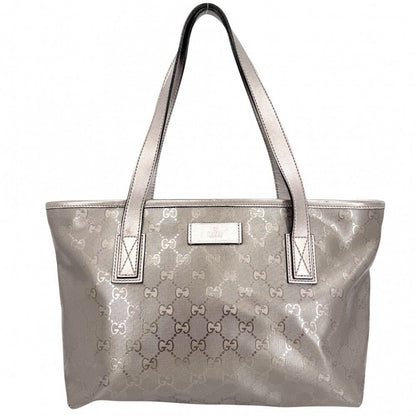 Gucci Tote GG Supreme Handbag All Over Pattern