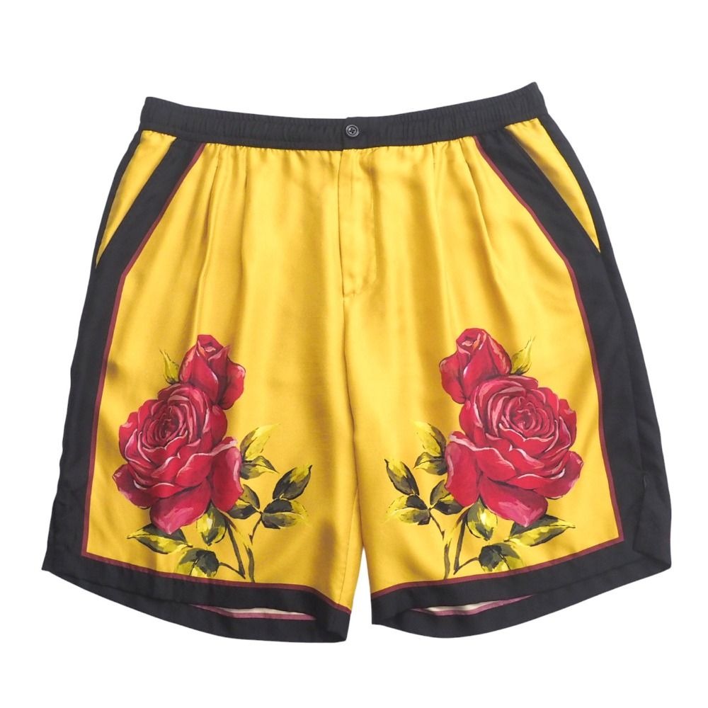 Dolce & Gabbana Shorts 48 Silk Bermuda Pants