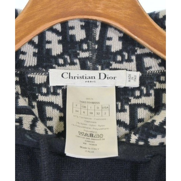 Dior Knit Sweater Cashmere Navy Blue — view 3
