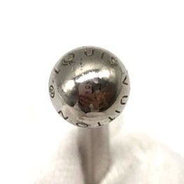 Louis Vuitton Jonk Monogram Bangle M64839 Bracelet Accessory Ladies Silver Used