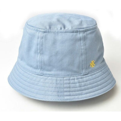 Hermes Hat Bucket Washed Cotton Calvi Blue 56