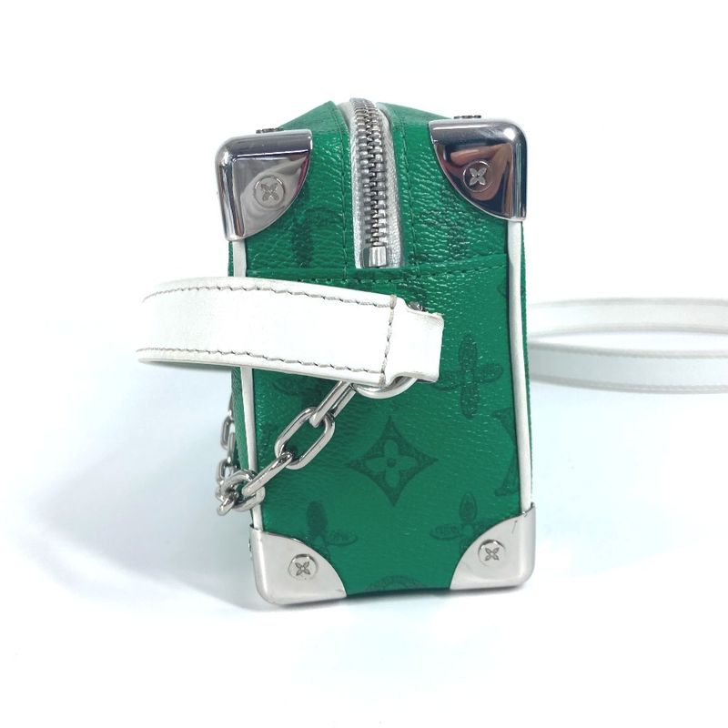 Louis Vuitton Shoulder Bag Mini Soft Trunk M80816 Monogram Canvas Green