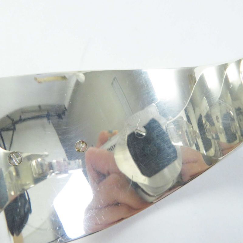 Hermes 16th Collierd Chien Lock Bracelet / Bangle Ag925 Silver Made In France