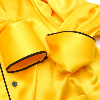 Fendi Pajamas Fe0001 Size 46 Yellow-orange Color