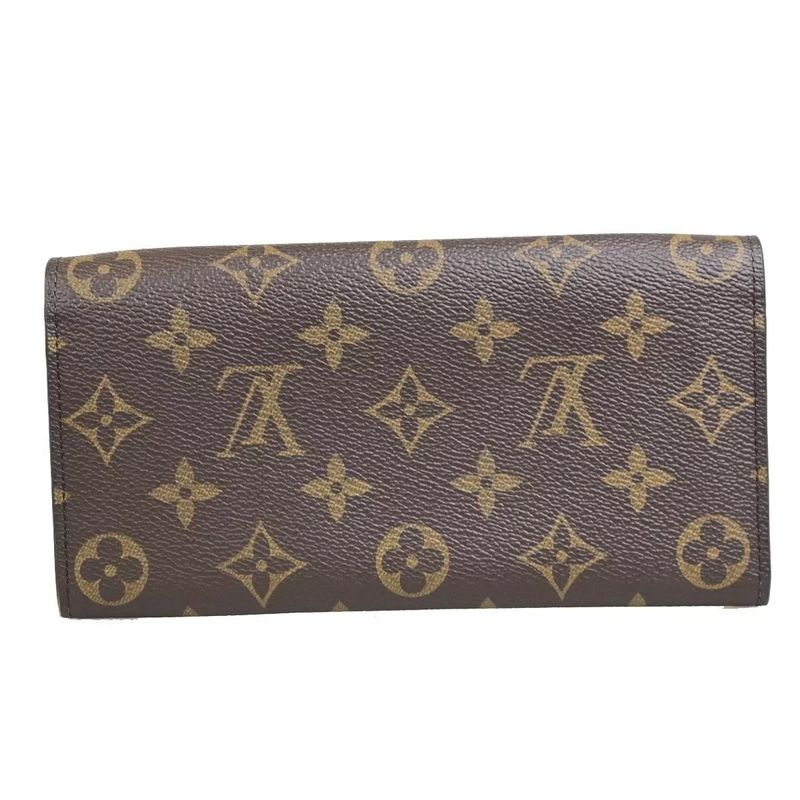 Louis Vuitton Long Wallet Portefeuille Emily Monogram Yellow M60698 61fa064