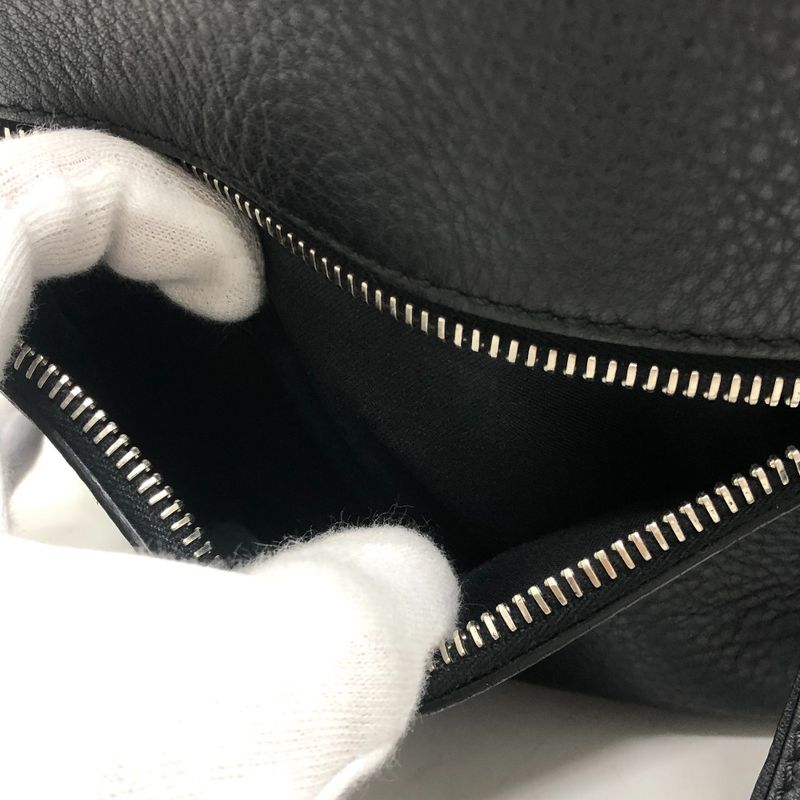 Fendi Backpack Sac By The Way Bijoux 8bz036 Leather Black