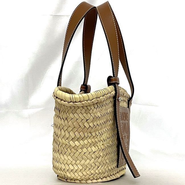 Loewe Basket Bag Beige Brown Anagram