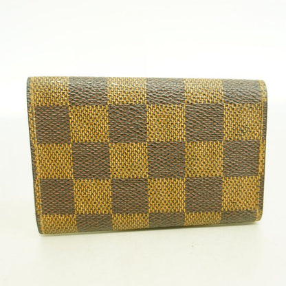 Louis Vuitton Key Case Damier Multicles 6 N62630 Ebène Men Women Unisex
