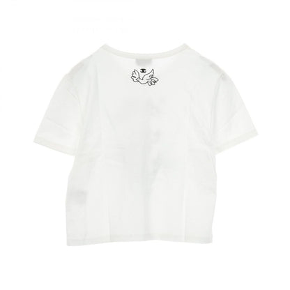 Chanel Top CC Logo Cotton T-Shirt — view 2
