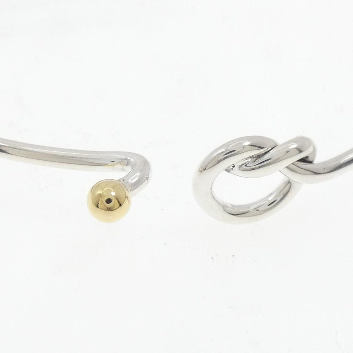 Tiffany Vintage & Co Flat Wire Hook Eye Bangle — view 3
