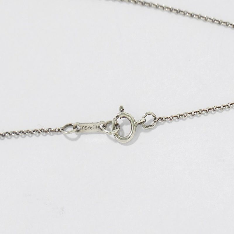 Authentic Tiffany & Co Tiffany & Co Bean 925 Necklace Pendant Silver Bean
