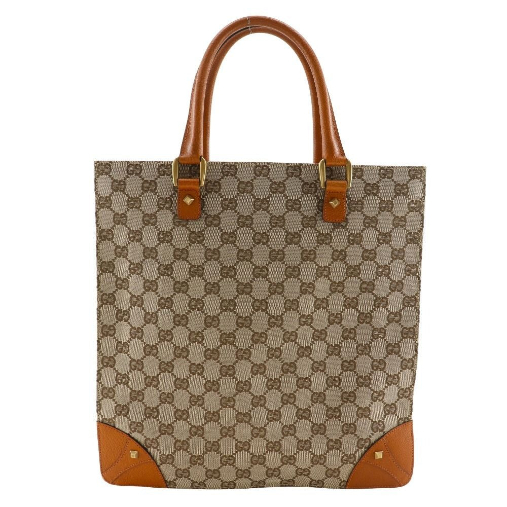 Gucci Tote GG Canvas Brown Handbag