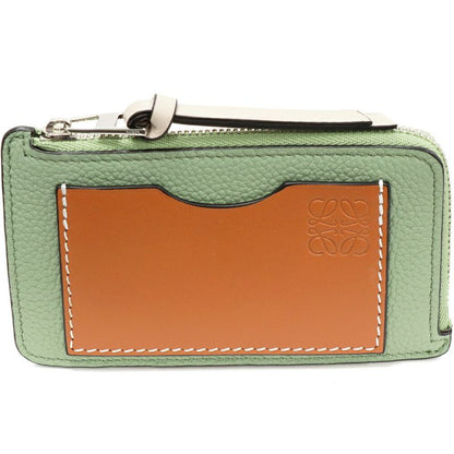 Loewe Coin Case With Card Case L-shape Zipper Fragment Case Anagram Coin Card