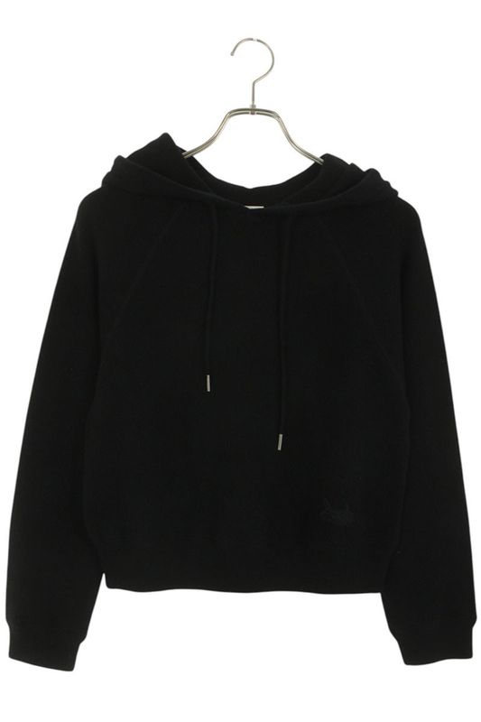 Celine 2a65l373n Cashmere Knit Hoodie Women's XS
