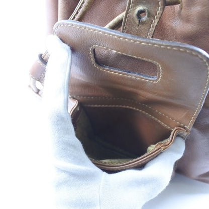 Gucci Bamboo 003.1705.0030 Calf Brown Women's Backpack/daypack