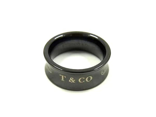Tiffany & Co Tiffany & Co 1837 Narrow Titanium Ring Accessory Approx Size 8