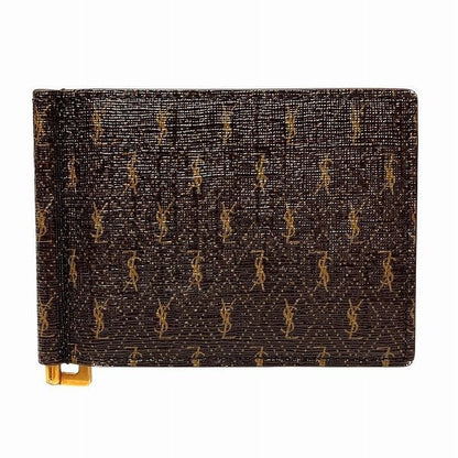 Yves Saint Laurent East West Wallet 647153 Bifold Wallet Money Clip Men's