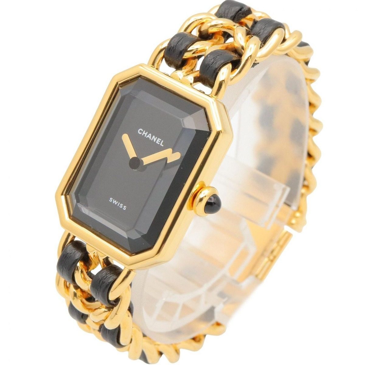 Chanel Watch Premiere S Black Leather — view 2