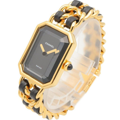 Chanel Watch Premiere S Black Leather — view 2