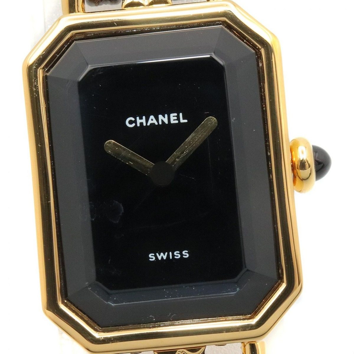 Chanel Watch Premiere S Black Leather — view 3