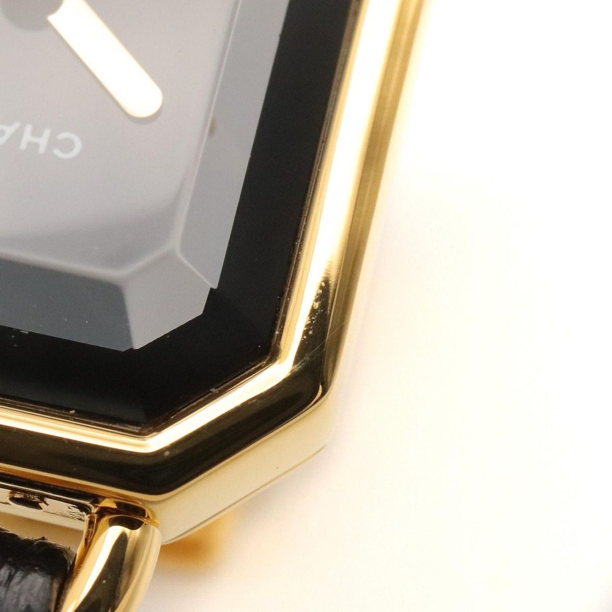 Chanel Watch Premiere S Black Leather — view 9