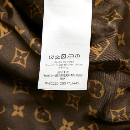 Louis Vuitton 22AW Tweed Jacket Size 36 Ivory Off-white Nylon Cotton Wool