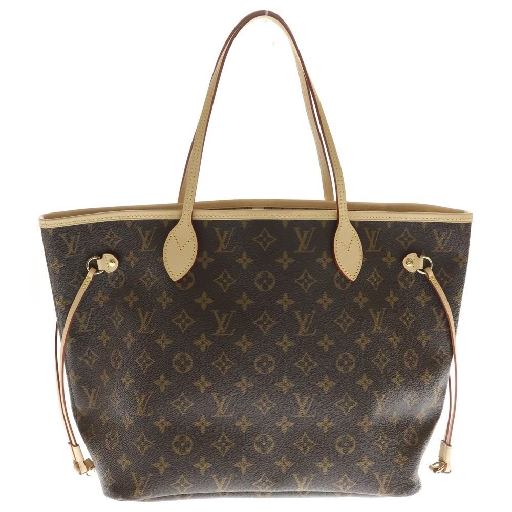 Louis Vuitton Monogram Neverfull MM Brown Tote