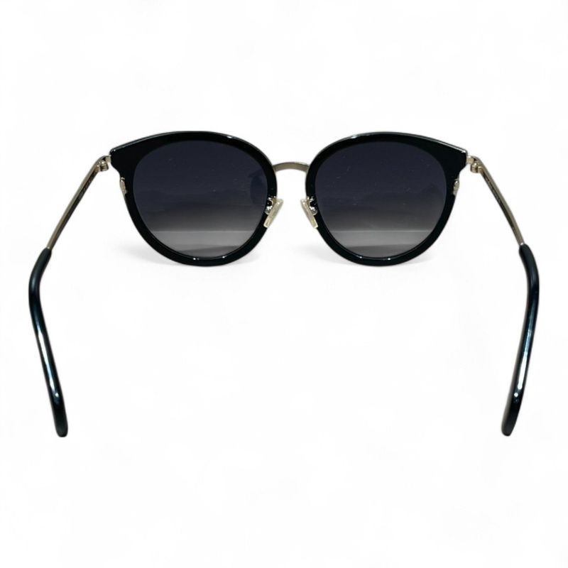 Celine ⑤ Cl40033f Sunglasses Women's Black Gold 56□17140.3